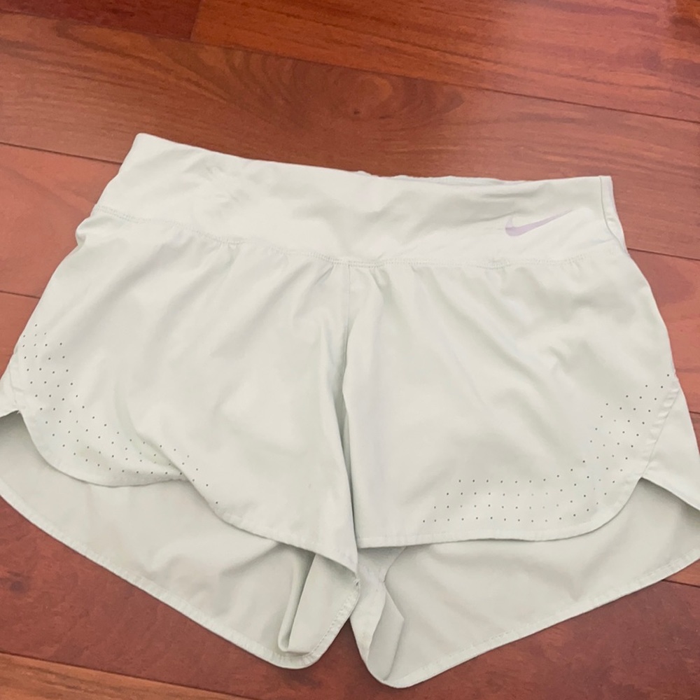 mint green nike shorts